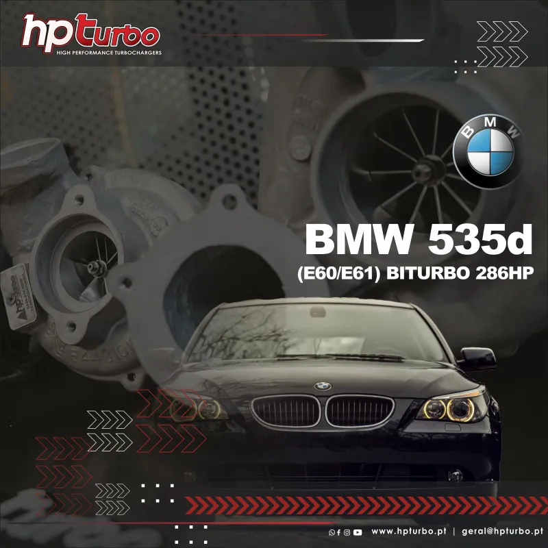 Hybrid Turbo BMW 535 d (E60/E61) BITURBO 286HP